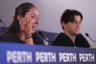 Jessica Pegula in Perth for he 2024 United Cup.